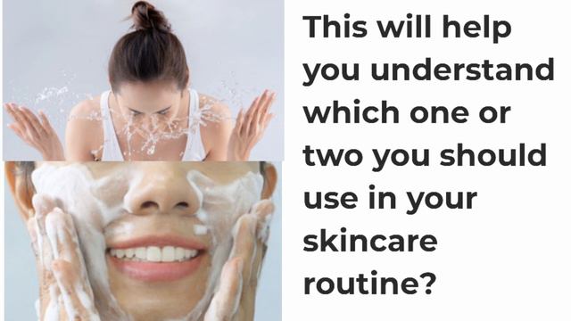 Difference between face wash & Cleanser/should I use both?/to cleanse/How to use facewash/2020 смотреть онлайн