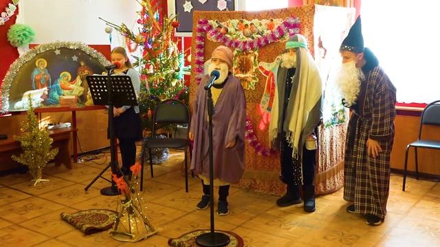 РОЖДЕСТВЕНСКИЙ спектакль в Воскресной школе РОДНИК Ильинского храма Серпухов смотреть онлайн