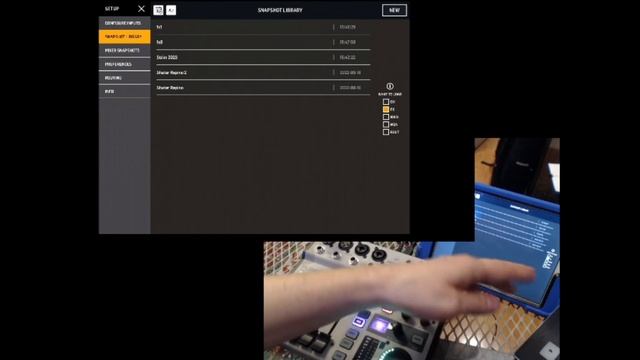 #Behringer Flow 8  #SNAPSHOT LIBRARY  #MIXER SNAPSHOTS