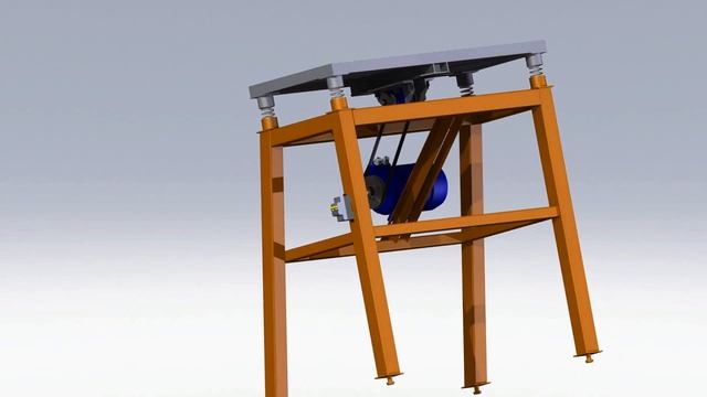Вибростол для производства плитки своими руками.Vibrating table for paving slabs смотреть онлайн