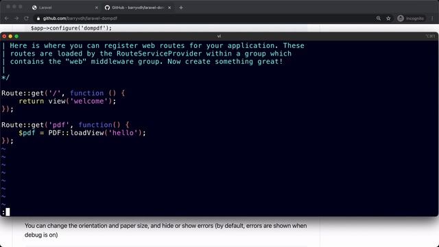 Create PDF in Laravel using DOMPDF Wrapper (laravel-dompdf) смотреть онлайн