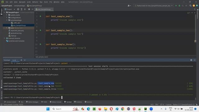Flags in PyTest (PyTest - Part 7) смотреть онлайн