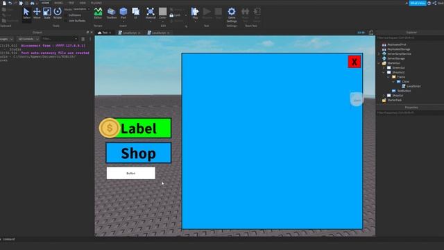 Как сделать меню магазина??? I Roblox Studio урок #4 смотреть онлайн