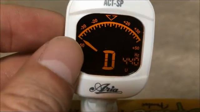 [DEMO] ARIA ACT-SP Clip-On Tuner смотреть онлайн
