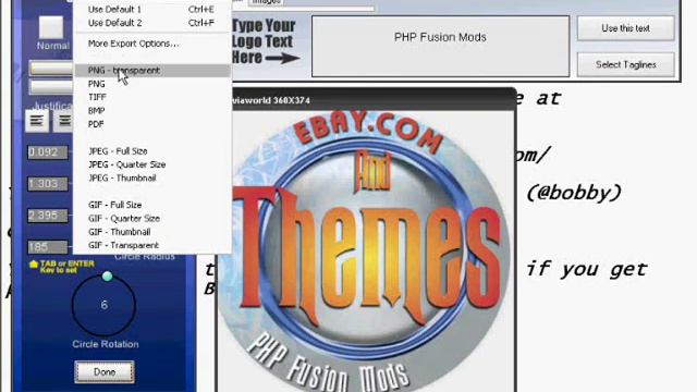 Php Fusion Themes Video Tutoral # 5 смотреть онлайн