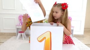 Diana and Roma learn the alphabet and how to count