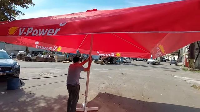 уличный зонт 4х4 Shall Power от Novatent