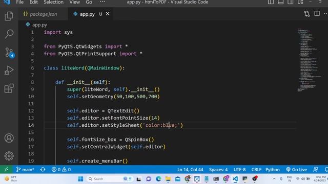 Build a PyQT5 PDF Wysiwyg Html Editor Using jsPDF With Advanced Controls in Python GUI Desktop App смотреть онлайн