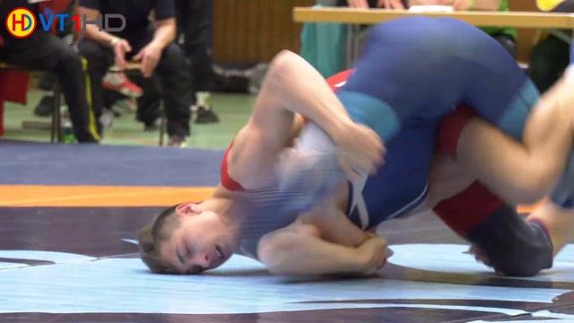 ? | Wrestling | German Championships 2019 Cadets (Freestyle) - 65kg Round 2 | SCHWARZKOPF vs. GUTHK смотреть онлайн