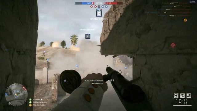 Battlefield 1 Mortar to the face смотреть онлайн