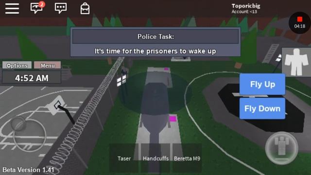 Играю за полицию/ROBLOX смотреть онлайн