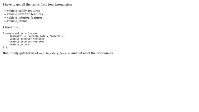 Wordpress: Get terms from multiple taxonomies (2 Solutions!!) смотреть онлайн