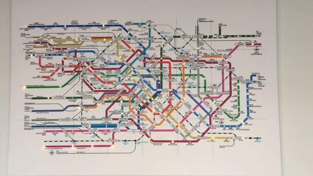 Ichijiku Launch Giveaway - Light-up Tokyo Subway Map смотреть онлайн