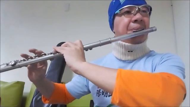 王福＆秀鑾-青春嶺-長笛Flute練習03(cover-by 任閒騎miraclemaryboy)降B調 смотреть онлайн