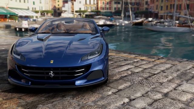Ferrari Portofino M Blu Tour de France Walkaround смотреть онлайн
