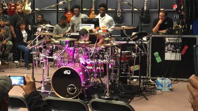 Tony Taylor Jr  Let Me Tell You A Story Drum Solo @guitarcenter