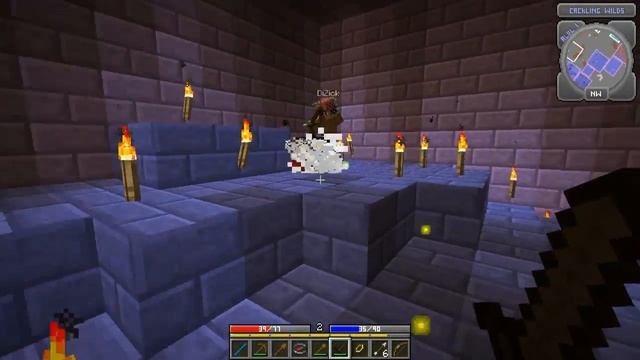 MineCraft - Hack/Mine #1 - Наш первый Данж. смотреть онлайн