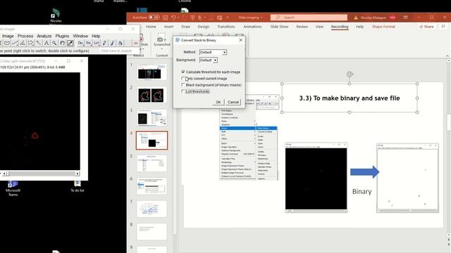 How to make your images binary in ImageJ смотреть онлайн