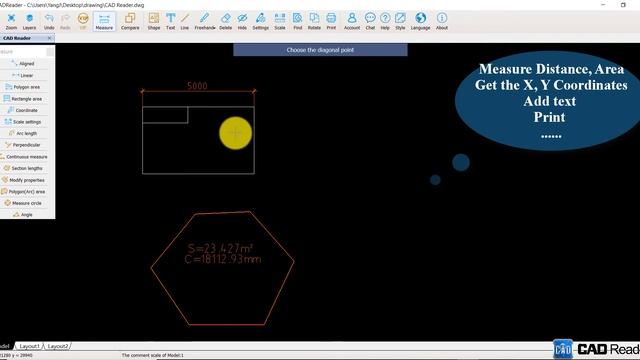 Free CAD measurement tool | Measure DWG without AutoCAD смотреть онлайн
