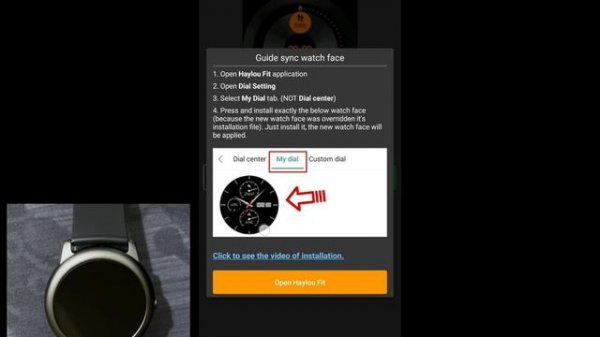 Installation guide for Haylou Solar LS05 by Haylofaces