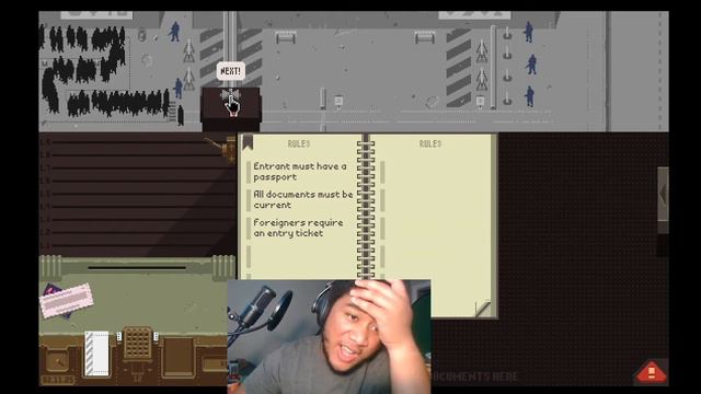 GO AWAY! GET OUT! - Papers Please (Part 1) смотреть онлайн