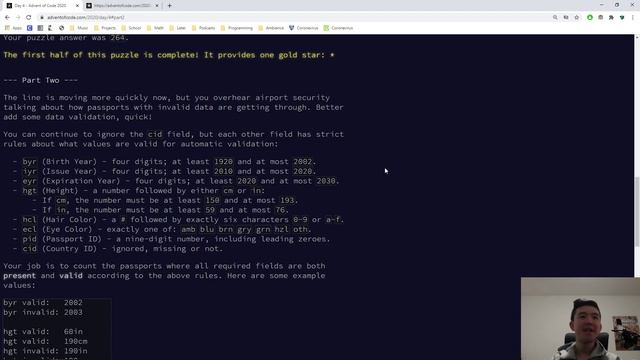 Day 4/25: Advent of Code 2020 смотреть онлайн