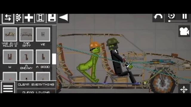 краш-тест мотоцикл в melon Playground смотреть онлайн