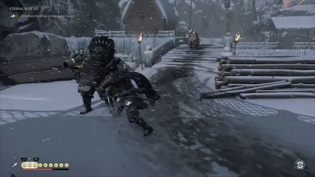 Ghost of Tsushima - Eternal Blue Sky: Reach The Manor House Ghost Stance Gameplay PS4 Pro (2020) смотреть онлайн