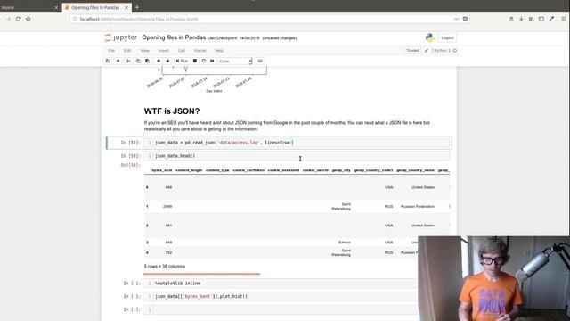 Open JSON in Python with Pandas | Learn Python For Marketing смотреть онлайн