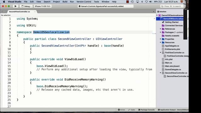 VideoConferencia Xamarin iOS - Firma - Geolocalización - Autenticación FaceID смотреть онлайн