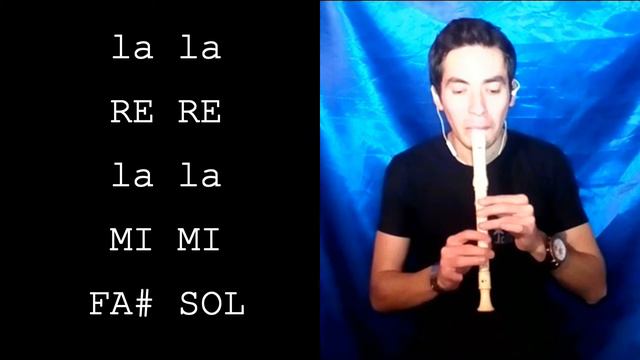LET IT GO Frozen FLAUTA DULCE Notas смотреть онлайн
