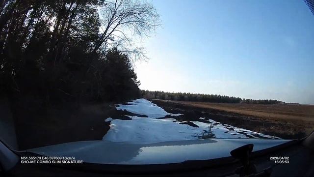 По апрельскому снегу на Mitsubishi Pajero Sport 3 смотреть онлайн