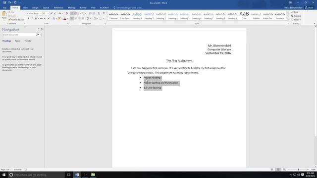 Microsoft Word Lesson 1 смотреть онлайн