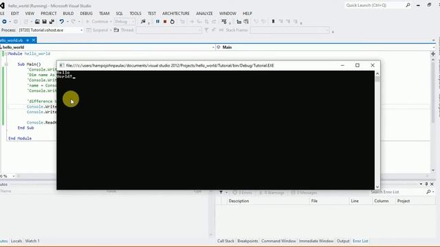 VB Net Console Programming 1 смотреть онлайн
