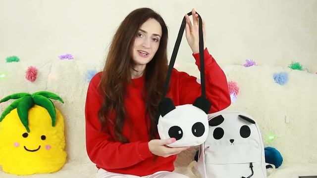 Рюкзак ПАНДА и Сумка ФОТОАППАРАТ Товары из Китая Обзор и Розыгрыш | HАUL Banggood | Хочу подарок #1 смотреть онлайн