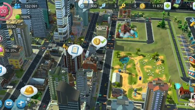 Играем в SimCity/ фишки советы смотреть онлайн
