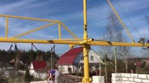 Съемка подъемного крана.