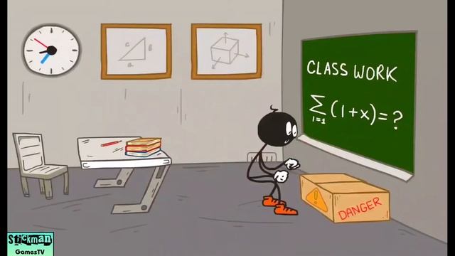 Stickman School Escape 1 & 2 - By Mirra Games | FUNNY Stickman Android Gameplay Walkthrough смотреть онлайн
