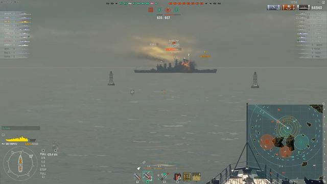 World of Warships tirpitz brawl (sry for bad audio shadow plays fault) смотреть онлайн