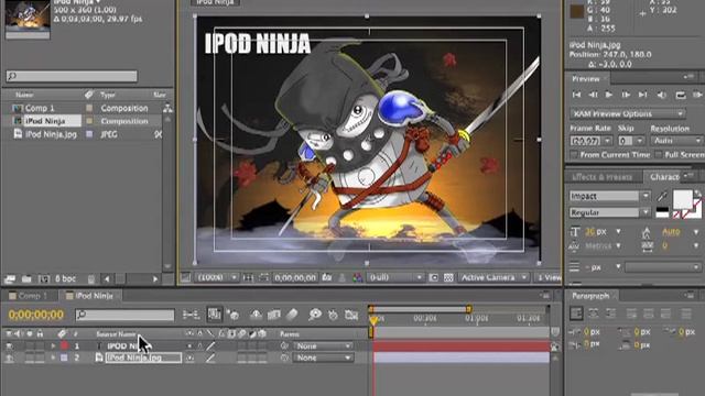 Adobe After Effects CS5 Tutorials - Edit Video, Safe Zones Part No.1 смотреть онлайн