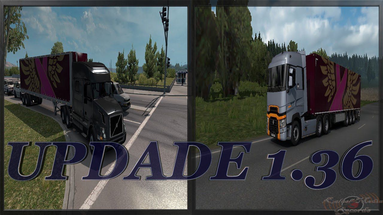 АTS, ETS 2: награды ивента, UPDATE 1.36 смотреть онлайн