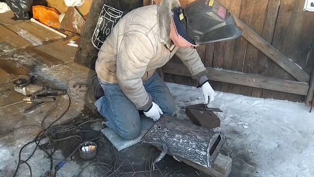 Делаем кованый почтовый ящик. смотреть онлайн