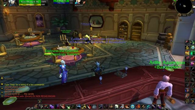 Hanging in Dalaran, waiting for "Higher Learning" смотреть онлайн