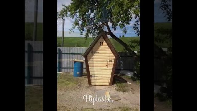 Делаем туалет на даче и обшиваем блокхаусом ! смотреть онлайн