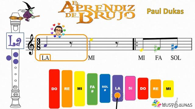 EL APRENDIZ DE BRUJO. Paul Dukas смотреть онлайн