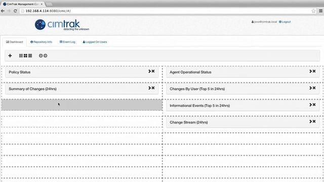 Integrity Monitoring Web Management Console смотреть онлайн