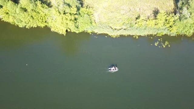 Природа родного края, река Красивая меча - видео с дрона смотреть онлайн