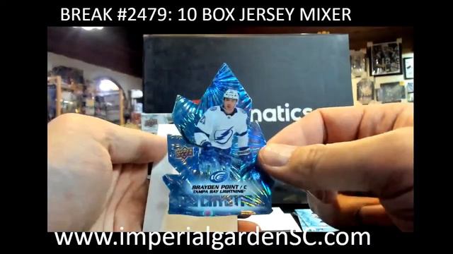 BREAK #2479 : 10 BOX MIXER JERSEY DERLUXE V8, CLEAR CUT STATURE,ICE, SPGU, 23-24 S2, STATURE, SPA смотреть онлайн