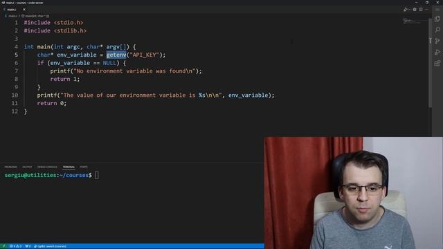 How to get environment variables in C смотреть онлайн