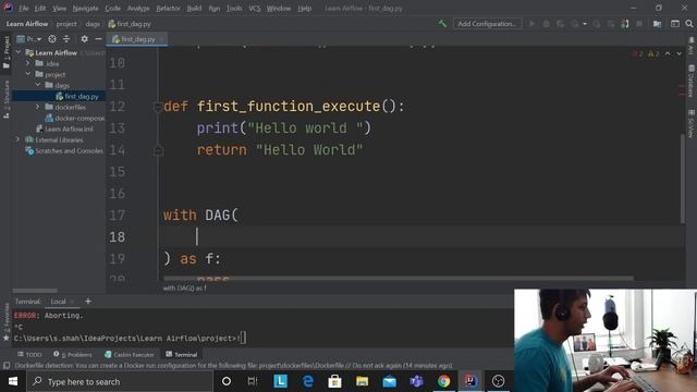 Learning Apache Airflow with Python in easy way in 40 Minutes смотреть онлайн